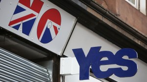 Independence Posters Seen Throughout Scotland