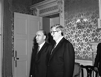 President Hillery Dissolves The Dáil.